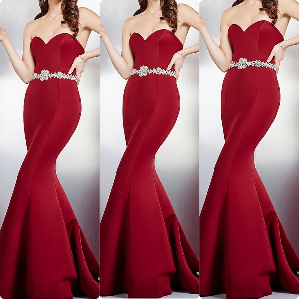 ❤️JOVANI❤️ Burgundy Formal Gown Like 🆕